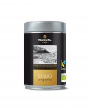 Káva Manuel BIO, arabika 80 %, robusta 20 %, mletá i zrnková